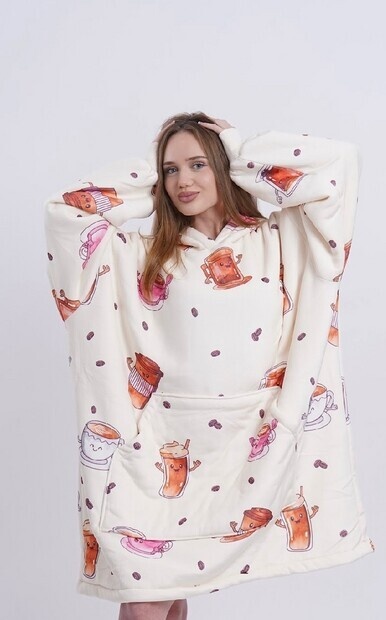 Modell för pyjamas