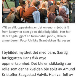 Anmeldelse, Greven av Jarlsberg