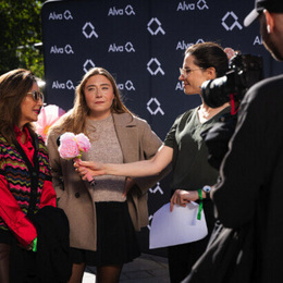 Interviewing guests