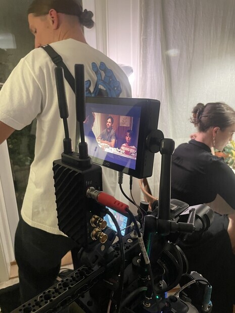 Filminspelning av den Amerikanska långfilmen HÄR