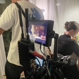 Filminspelning av den Amerikanska långfilmen HÄR