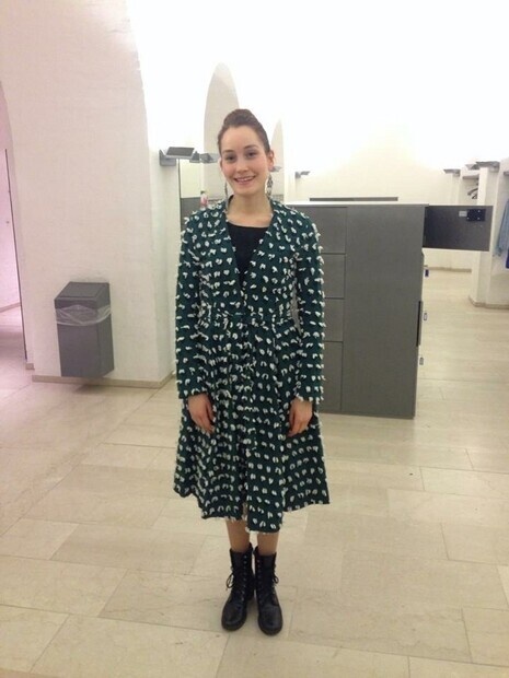 Rett før filmopptak