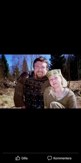 Elake riddaren med dam. Elake riddaren med dam.