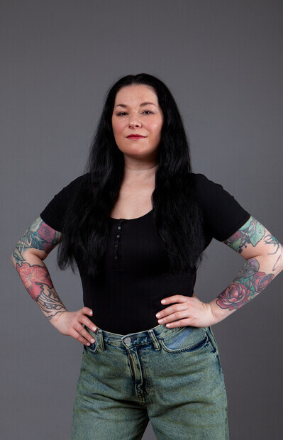 Model photoshoot.