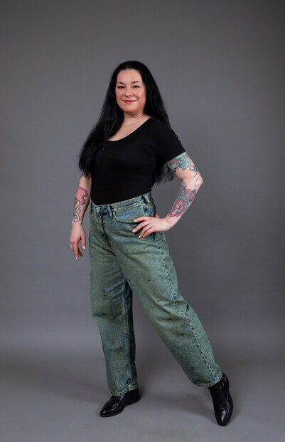 Model photoshoot.