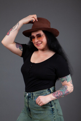 Model photoshoot.