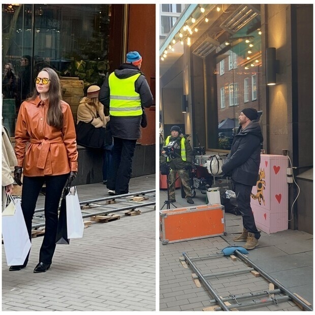 Filming for a Nordea bank