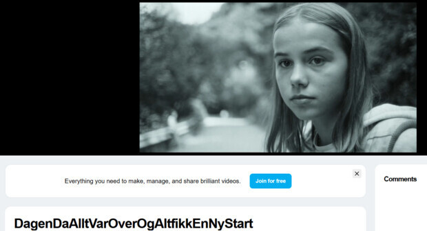 En sår og vakker kortfilm om psykiske helse og søskenkjærlig