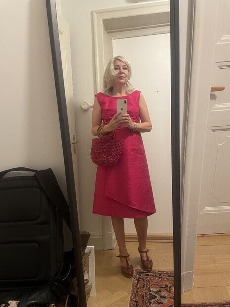 Ansökan till bank kreativ kvinna