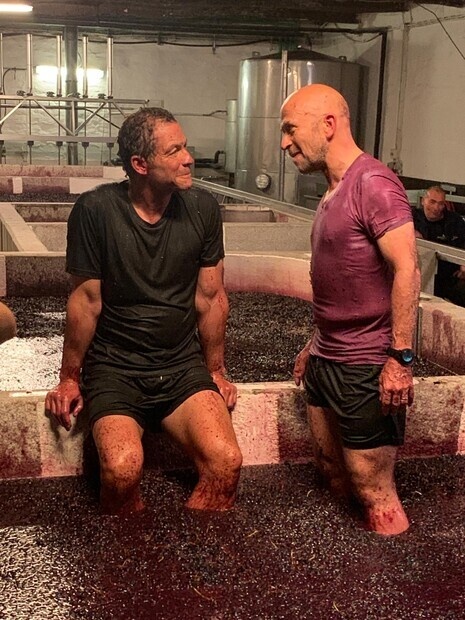 Med Dominic West, The Wine Show