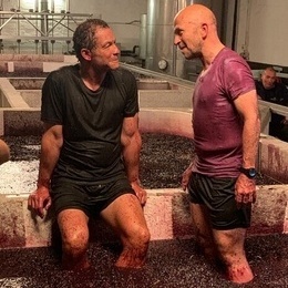 Med Dominic West, The Wine Show Med Dominic West, The Wine Show