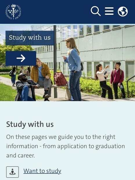 Stockholm University Student Model