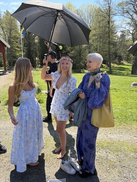 Rolig filminspelning
