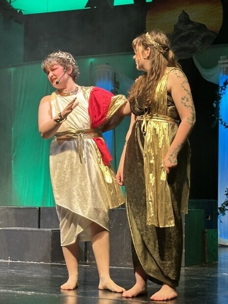 Zeus i musikalen Olympen