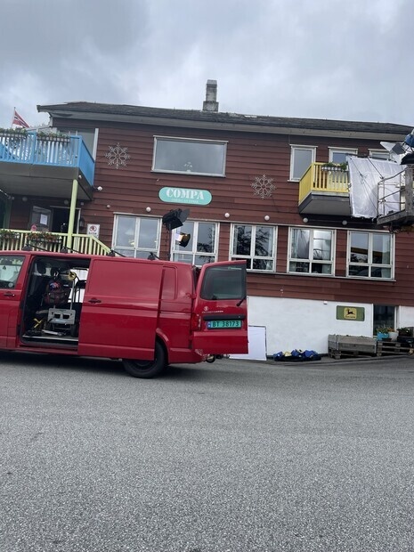 Utsiden av filminnspillingen