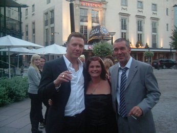 Mickae P, Kjell B och jag i gangster Mickae P, Kjell B och jag i gangster