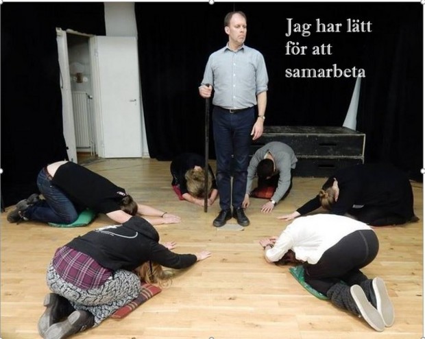 Jag har ltt fr att samarbeta