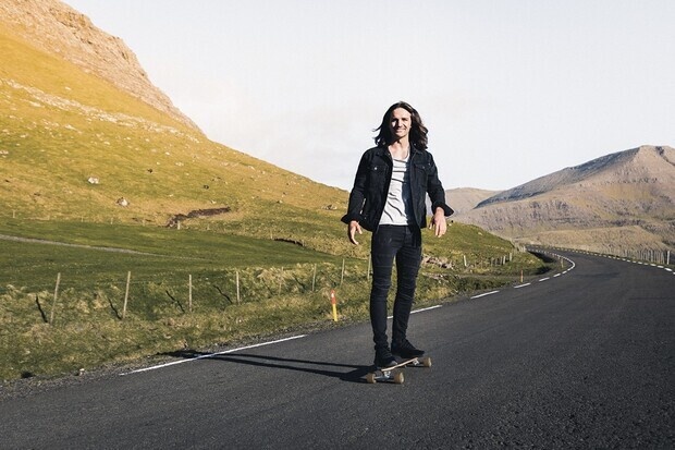 Inspelning av musikvideo på Färöarna