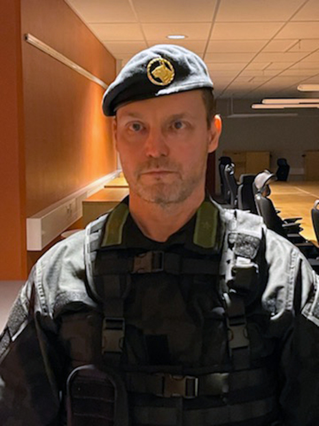 Svart Krabba