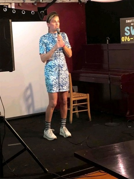 Stand up p Snotty Seaside.