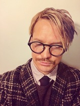 Konferensdeltagare, reklam fr hotellkedja.