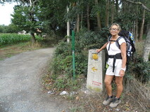 Vandring p Camino de Santiago