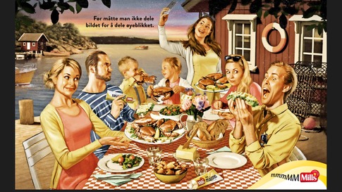 Reklambild för pålägg