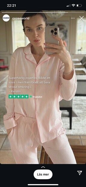 Content fr ett pyjamasvarumrke