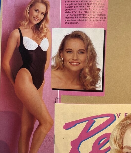 Fröken Sverige tävlingen Vecko Revyn TV4