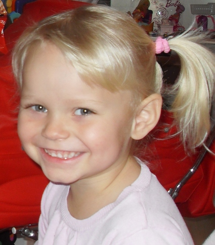 Melissa 4 år Melissa 4 år