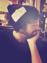 me in hat