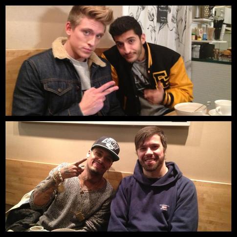 Danny 'Delirious' music vid shoot Danny 'Delirious' music vid shoot