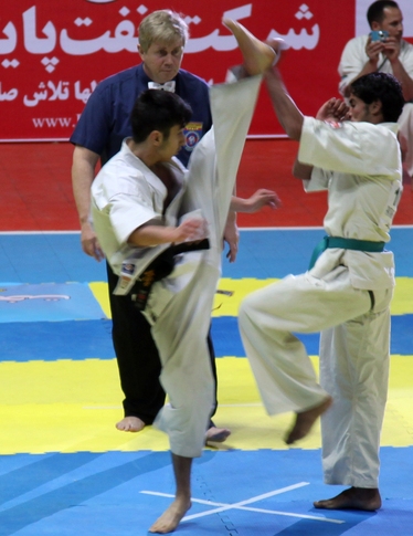 Karatedommer i Iran
