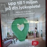 Svenska spel poster utanför Coop Svenska spel poster utanför Coop