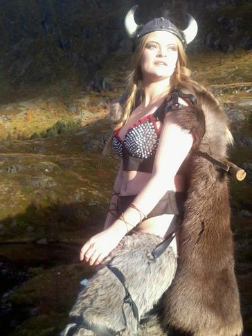 Viking-Babe i Lofoten
