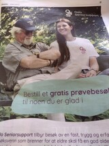 Reklame i avis.