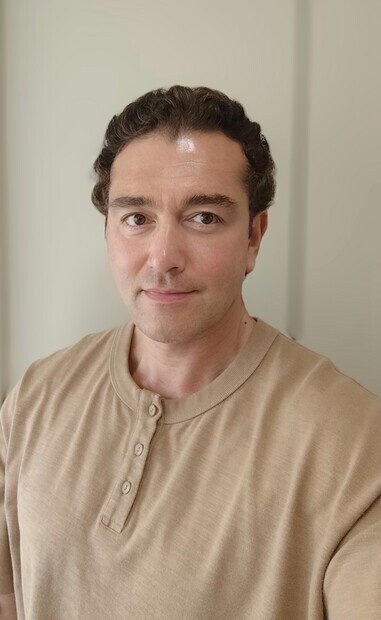 Selfie naturlig krøller