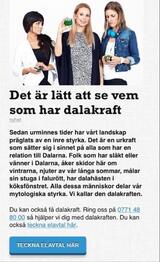 Dalakraft reklam Dalakraft reklam