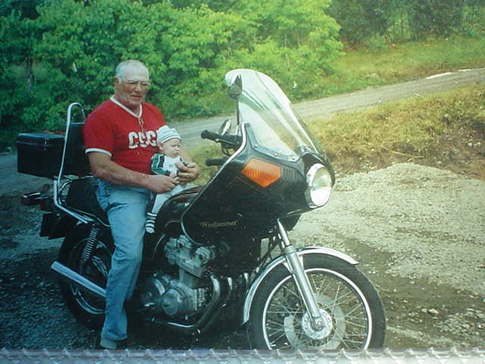 Jag och min Honda och William