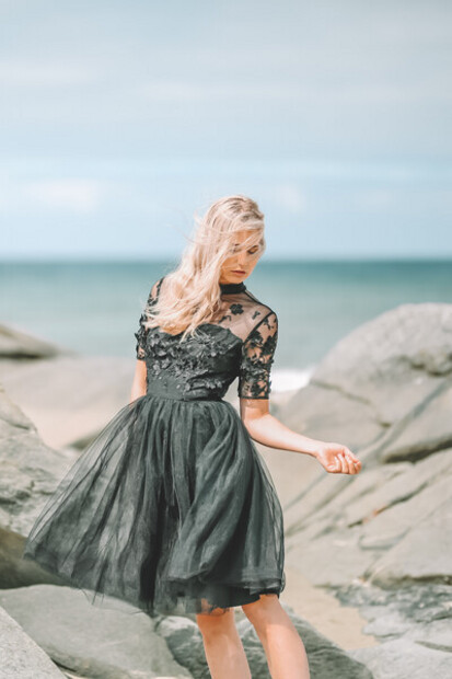 Beach photoshoot