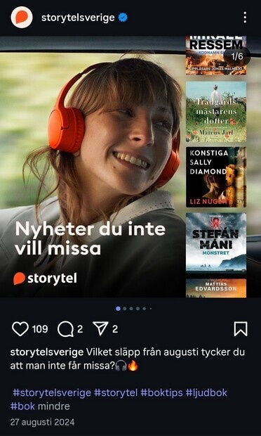 Reklam på instagram