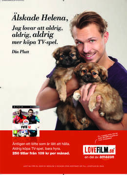 Lovefilm reklam Lovefilm reklam