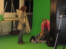 Inspelning filmen Lgner av Jonas Odell och Filmtecknarna.