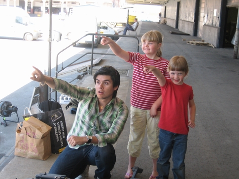 Inspelningen av Elgigantens reklamfilm Inspelningen av Elgigantens reklamfilm