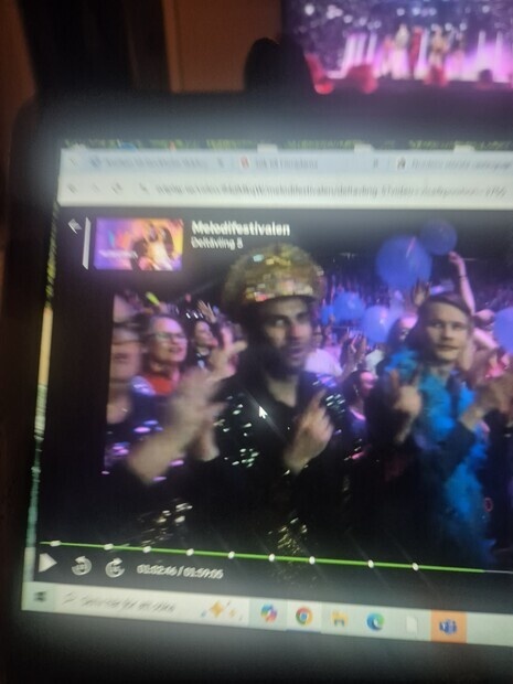 Hamnade i bild meldifestivalen 2026