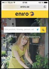 Eniro.se bakgrundsbild 2015