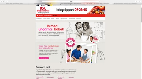 ICA reklam Morgan