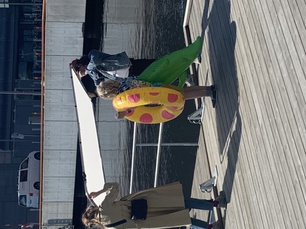 Sommerfølelse  i hovedstaden. Sommerfølelse  i hovedstaden.