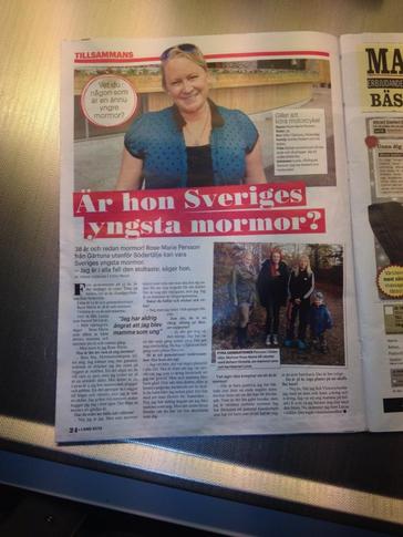 repotage i tidningen Land