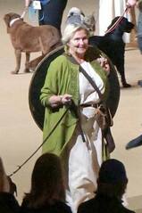 Modell vid uppvisning